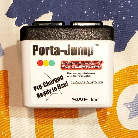 SWE INC Porta-Jump Emergency Car Jump Starter Rechargeable - Tested/Works - Picture 2 of 9